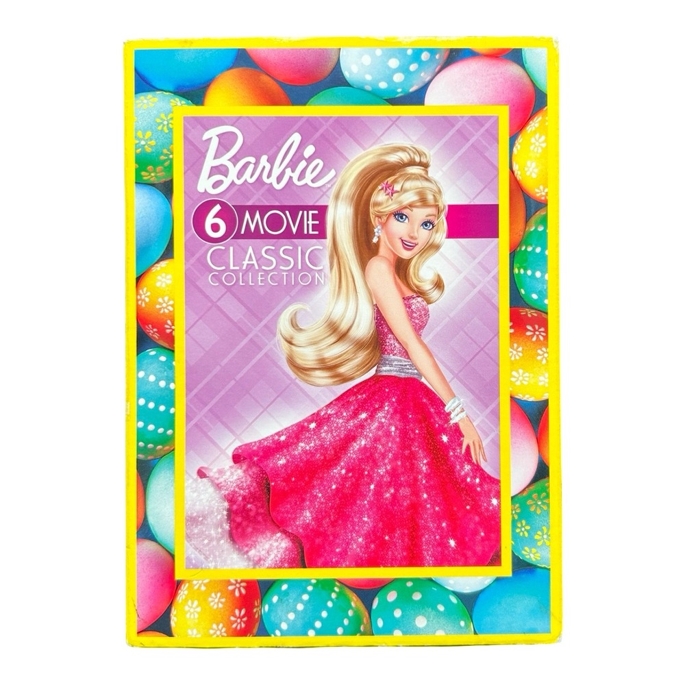 Barbie 6 Movie Classic Collection DVD Set Rapunzel Swan Lake Pegasus Musketeers